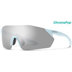 Smith Reverb Sunglasses ChromaPop in Powder Blue with Platinum Mirror